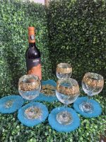 Ocean Aura Resin Tray & Coaster Set - Image 4