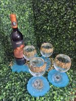 Ocean Aura Resin Tray & Coaster Set - Image 2